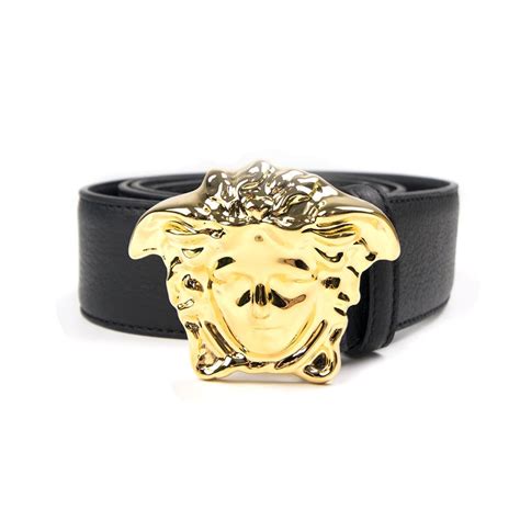 versace original belt|Versace medusa head belt.